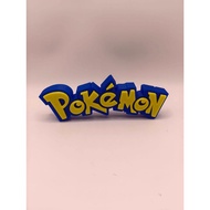 Pokémon Pokémon Pokemon Logo Pokemon Logo Stand Three-Dimensional Font Logo Signboard Ornaments