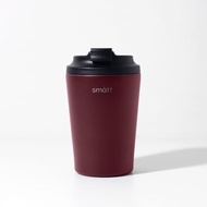 Smatt Liten Cup - 304 Stainless Steel Double Insulation Coffee Tumbler 350ML - Burgundy JS