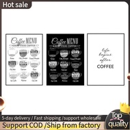 3Pcs Coffee Signs 15.7X23.6 Inches Coffee Signs Metal Coffee Bar Signs Coffee Wall Decor Coffee Bar 