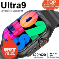 สมาร์ทวอทช์ 9 Ultra สําหรับ Apple iPhone IWO Watch Ultra NFC Smartwatch men Series 8 Bluetooth Call 2.2 นิ้วนาฬิกาฟิตเนสไร้สาย