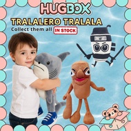 🌈Hug Box Tralalero TralalaToy Italian Brainrot Toy Tung Tung Tung Sahur Toy Tung Tung Sahur Boneka B