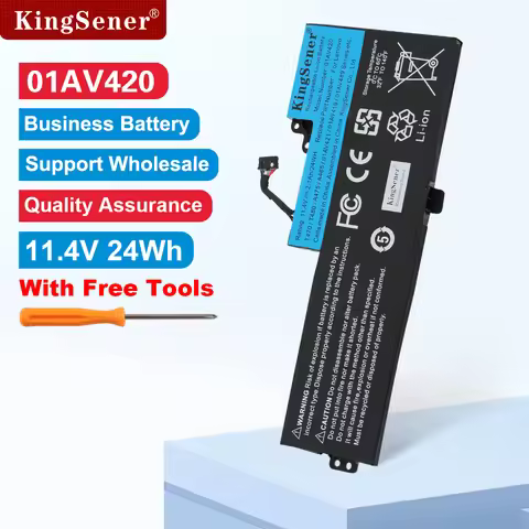 KingSener Internal Battery For Lenovo ThinkPad T470 T480 A475 A485 TP25 01AV419 01AV421 01AV489 01AV