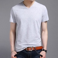 (AM6) Áo Thun Nam Áo Phông Nam Cộc Tay Cổ Tròn-Cổ Tim Basic - Áo Thun nam Chất Cotton Cao Cấp Mềm Mị