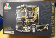Scania R730 V8 Topline “Imperial” ITALERI 1:24 plastic model kit 3883