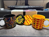 X JAPAN hide 松本秀人 SUBARU COFFEE PRESENTS 11th「Week of hide 2008」MG-X & Yellow Heart 咖啡杯