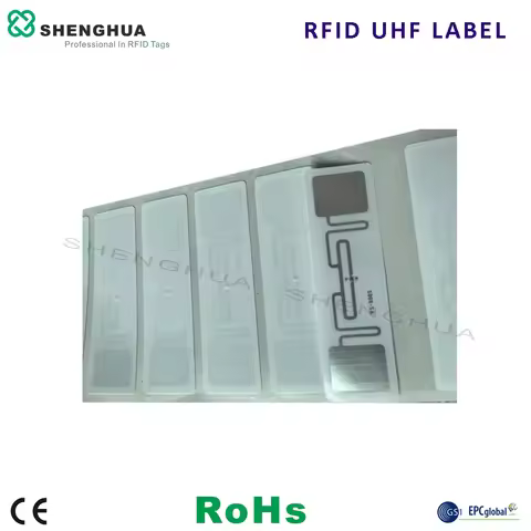 50pcs/lot UHF Inventory Stickers Barcode Printable Passive Smart RFID Tag Label 76*22mm for asset co