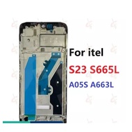 LCD Front frame for itel S23 S665L A05S A663L