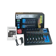 Mixer F4/F7 Bluetooth Audio Mixer USB Recording USB Sound Card MP3 Professional Band Performance