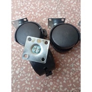 Locking Screw Base Roller Wheels-50mm - 4 Pieces - Trolley Wheels