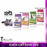 iCats Cat Food Series 7kg Mother Baby Long Hair Skin Coat Urinary Gastro