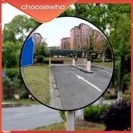 1/2 Convex Safety Mirror Unbreakable 30cm Road Traffic Blind Spot Mirror Traffic Mirror Unbreakable