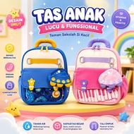 MK522 Cute Boys and Girls Backpack - School Backpack Imported Kindergarten Backpack