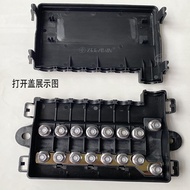 Fuse ANM แบบมีกิ่งก้าน แผ่นแบน 2 หัว ความจุไฟลามช้า ความจุไฟลาม 40A300A สำหรับอุปกรณ์เสริมรถยนต์