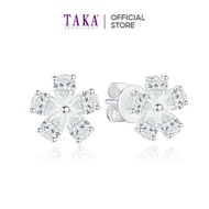 TAKA Jewellery Lab-Grown Diamond Flower Earring 10K Gold