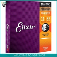 Dây đàn guitar acoustic Elixir Nanoweb Phosphor 16002 16027 16052 16077 16102