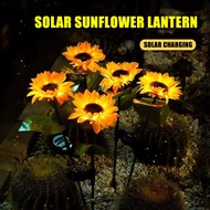 LED Solar Sunflowers Flower Light Home Decorative Flower Lights Garden Decoration Lawn Lamp Waterpro