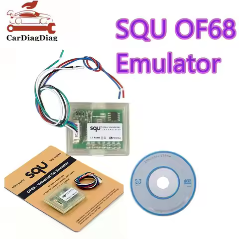 SQU OF68 OF80 Universal Car Emulator Signal Reset Immo off Seat occupancy sensor Tacho programs For 