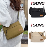 TSONG Nylon Bag Sling Bag Unisex Crossbody Bag Casual sport Square Bag Shoulder Bag Manggas na bag n