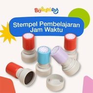 Mrs. Teacher Ria - Time Learning Stamp Watch & Time Study Stamp to Make Yourm Simpleer