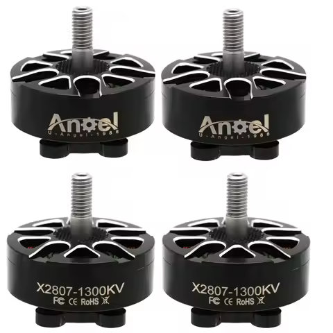 4pcs RC DIY Parts X2807 2807 Motor 1300KV 4S 1500KV 1700KV 6S Brushless Motor for FPV 7inch Long Ran