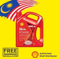 Shell Helix Power 0W-40 4L (FREE GIFT SHELL TOWEL)