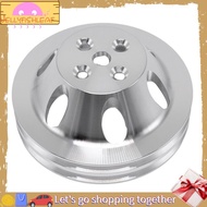 JellyfishAluminum Alloy Big Block Double Groove for    396 454 Water Pump Pulley- Short Design 2 Gro