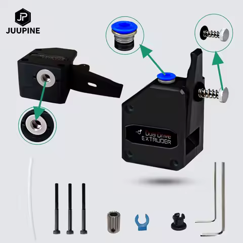 DDB Cloned Btech Dual Drive Bowden Direct Extruder for 3D Printer MK8 V6 Ender 3 CR10 Printer For 1.