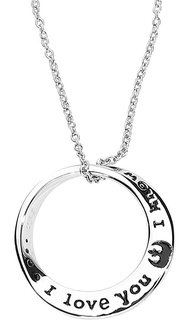 STAR WARS "I Love You I Know Mobius Necklace STAR WARS "I Love You I Know Mobius Necklace