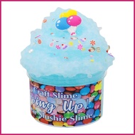 Crystal Slime Fluffy Cloud Slime Water Slime Stretchy Crunchy DIY Bubble Slime Soft Putty Kids Birth