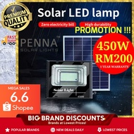 Solar Light Solar Panel Spotlight 100/150/300/400/450W Garden Light Outdoor Lighting Long Time IP67 