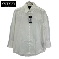 เอ็มโพริโอ อาร์มานี 6K2C68 2N8YZ เสื้อเชิ้ตแขนยาว สีขาว ไซส์ 38 [สินค้ามือสอง]