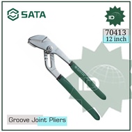 12 Inch Bird Pliers 70413 Groove Joint Pliers 12" SATA TOOLS