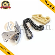 moto22rcar 13460-PNC-004 13441-PCX-004 13450-PNA-004 Timing Chain Kit for Acura RSX Honda Civic Si 2