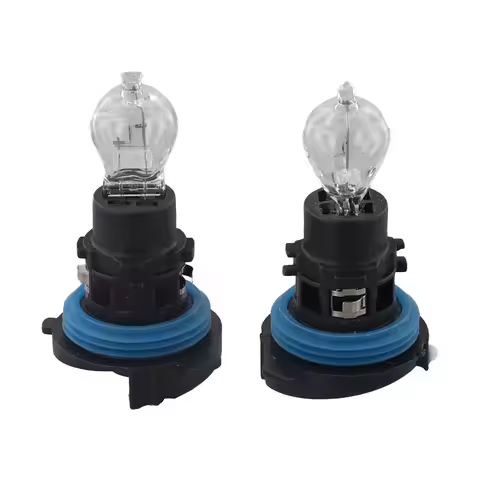 1/2pcs PH24W LED BULB Front Daytime Running Light Lamp With Base For DRL Lamp Bulb For C5 2008 3008 