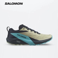 Giày Chạy Bộ Salomon Nam Sense Ride 5 L47458500 Beige/Charcoal/Peacock Blue