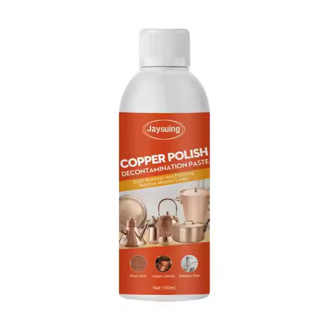 Copperware Cleaner, Copper Pot & Copper Item Oxide Remover, Brass & Red Copper Rust Remover and Poli
