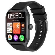 xiaomi 1.96inch Large Screen Bluetooth Call Men Women Smart Watch QX5 Heart Rate Blood Pressure SpO2