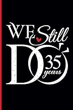 35th Wedding Anniversary Notebook: Thirty-Five Years Celebration Journal for Husband and Wife - Funn