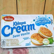 Biskuit Roma Kelapa Cream Susu Vanila 180gr