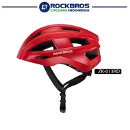 ROCKBROS ZK-013 Helm Sepeda Gowes dg Lampu Belakang  LED Bicycle Helmet with Rear Light Cycling Helm