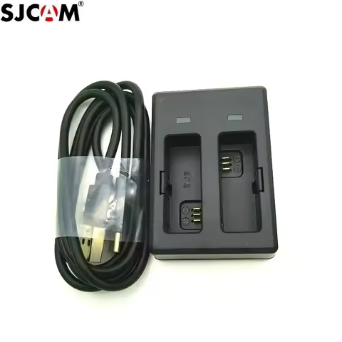 Original SJCAM SJ9 Battery Charger Batteries Dual Charger Rechargeable For SJCAM SJ10 Pro/SJ11 Camer