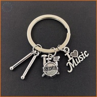 [LS] Drum Music Lovers Ro Bapa Pendant Band Kit Drum Keychain Bapa Keychain [PH]