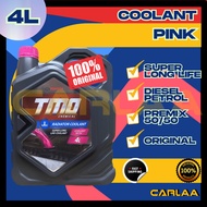 TOYOTA【COOLANT PREMIX 50/50】TMO SUPER LONG LIFE COOLANT PINK VIOS HILUX CAMRY ALTIS ESTIMA