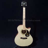 GITAR AKUSTIK/AKUSTIK ELECTRICK CORT TANAM BESI GRATIS PACKING KAYU
