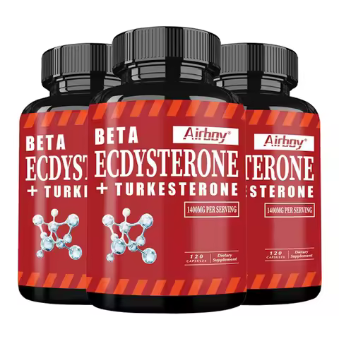 Beta Ecdysterone and Turkesterone - Muscle Mass Increase, Anabolic Activity Support, Improve Athleti