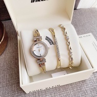 Anne Klein Women's Swarovski Crystal Accented Watch and
Bracelet Set