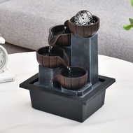 Small Flowing Water Fountain Living Room Money-making Feng Shui Wheel Desktop Circulating Water Decoration Office
