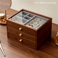Jewellery Box Vintage Solid Wood Jewellery Organiser Exquisite Jewellery Box Organiser