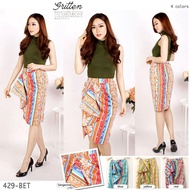 Gritten (60rbx4pc) Batik Skirt Fashion Women's Clothing Wholesale 429 BET