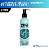Zeal Pure Natural New Zealand Hoki Fish Oil Supplement For Dogs And Cats Healthy Omega 3 Nutrition 225ml